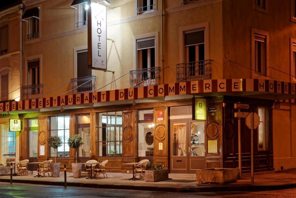 Hotel Le Terminus Et Son Restaurant Cote A Cote Autun Exterior foto